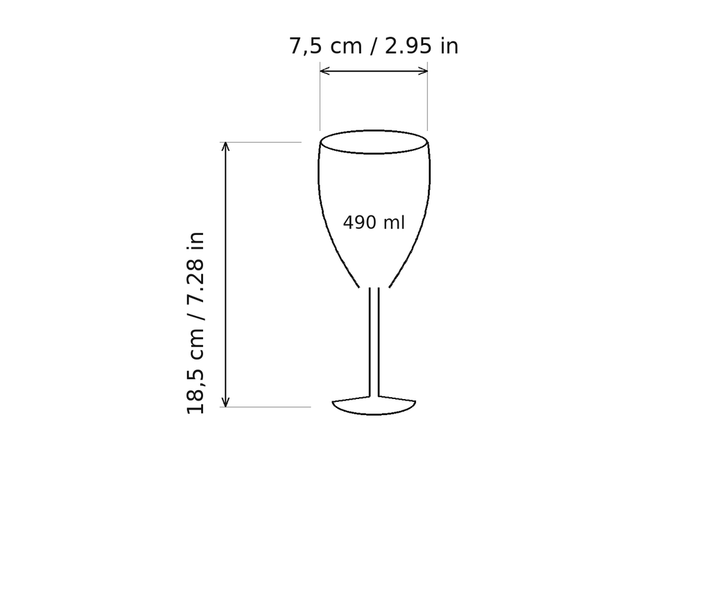 Tavolara Glass Goblet