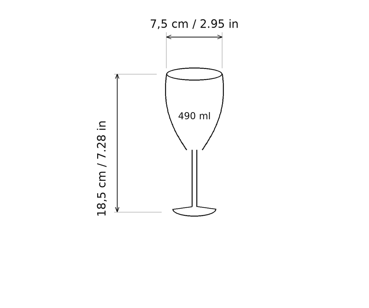 Tavolara Glass Goblet