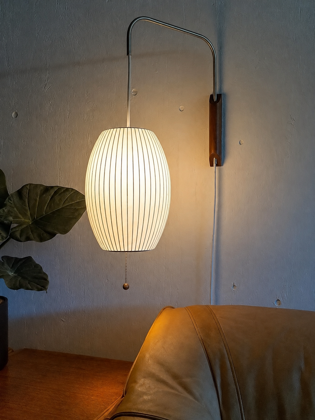 Lunelle Silk Shade Wall Sconce