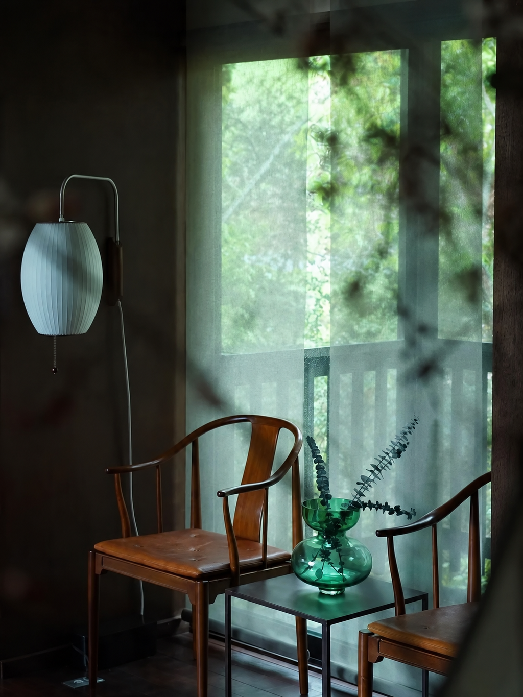 Lunelle Silk Shade Wall Sconce