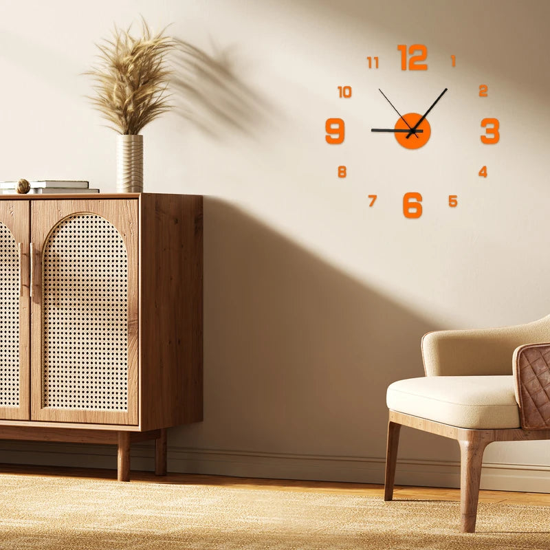 Vesper Frameless Wall Clock