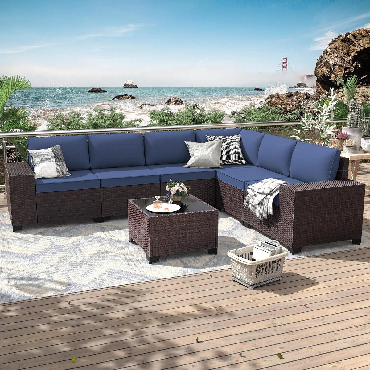 Montara 7-Piece Outdoor Sectional Set