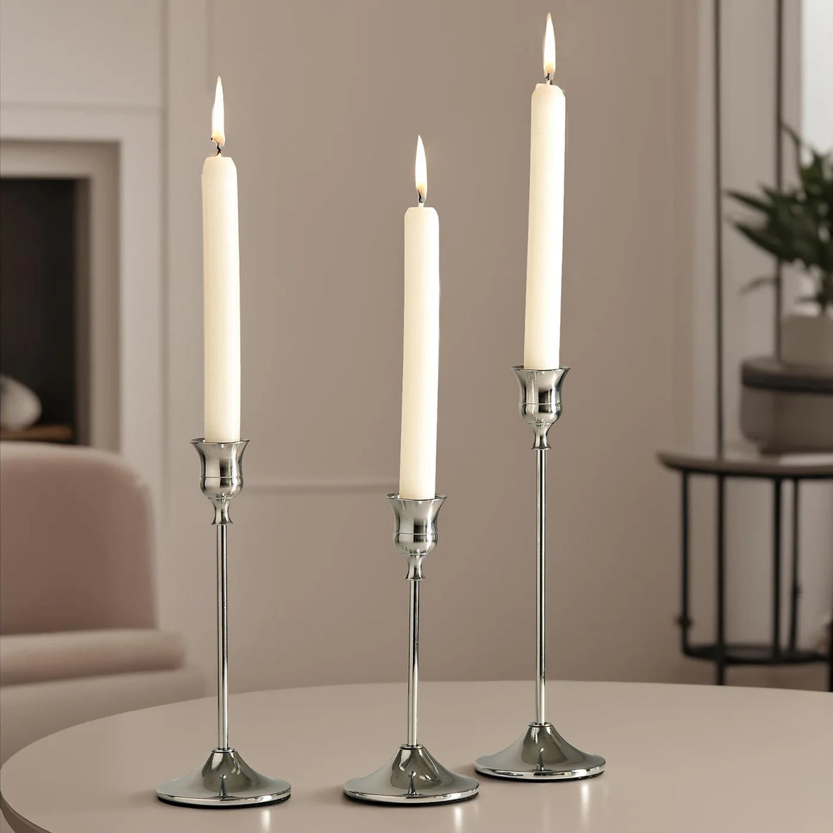 Vivienne Three-Piece Candlestick Set