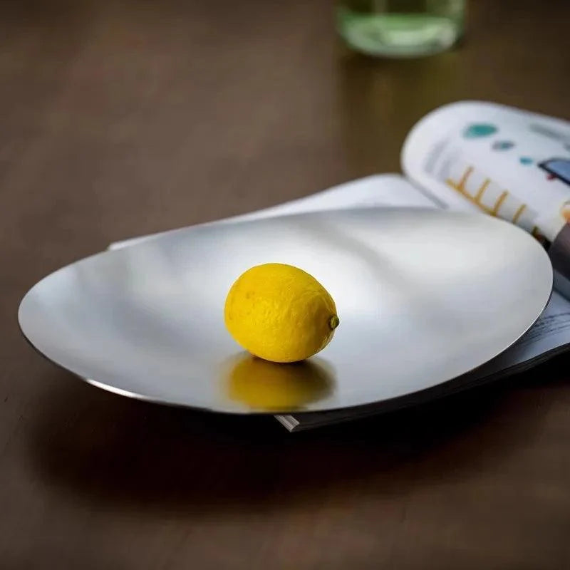 Argent Sculptural Silver-Tone Tray