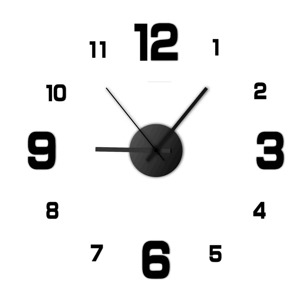 Vesper Frameless Wall Clock