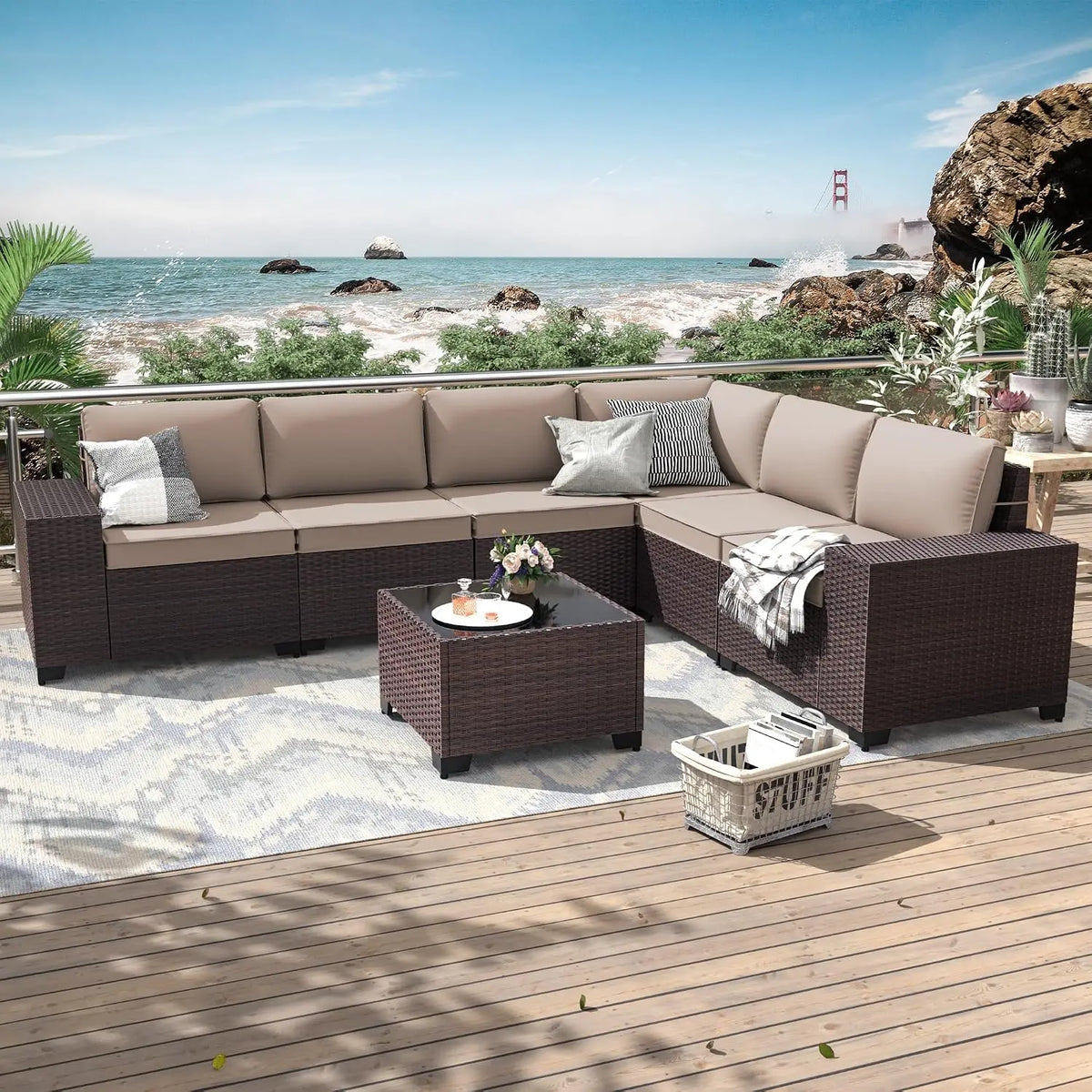 Montara 7-Piece Outdoor Sectional Set