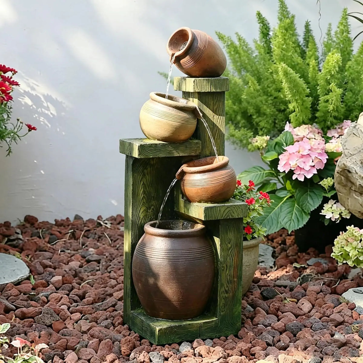 Aurelia Five-Tier Garden Fountain