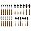 Teak Cutlery Set