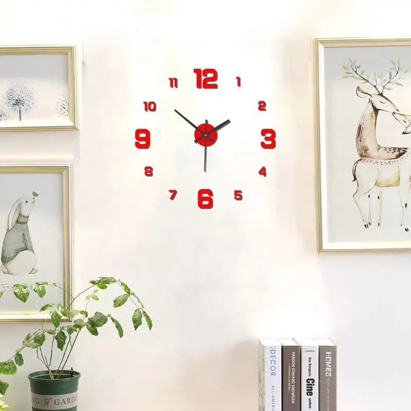 Vesper Frameless Wall Clock