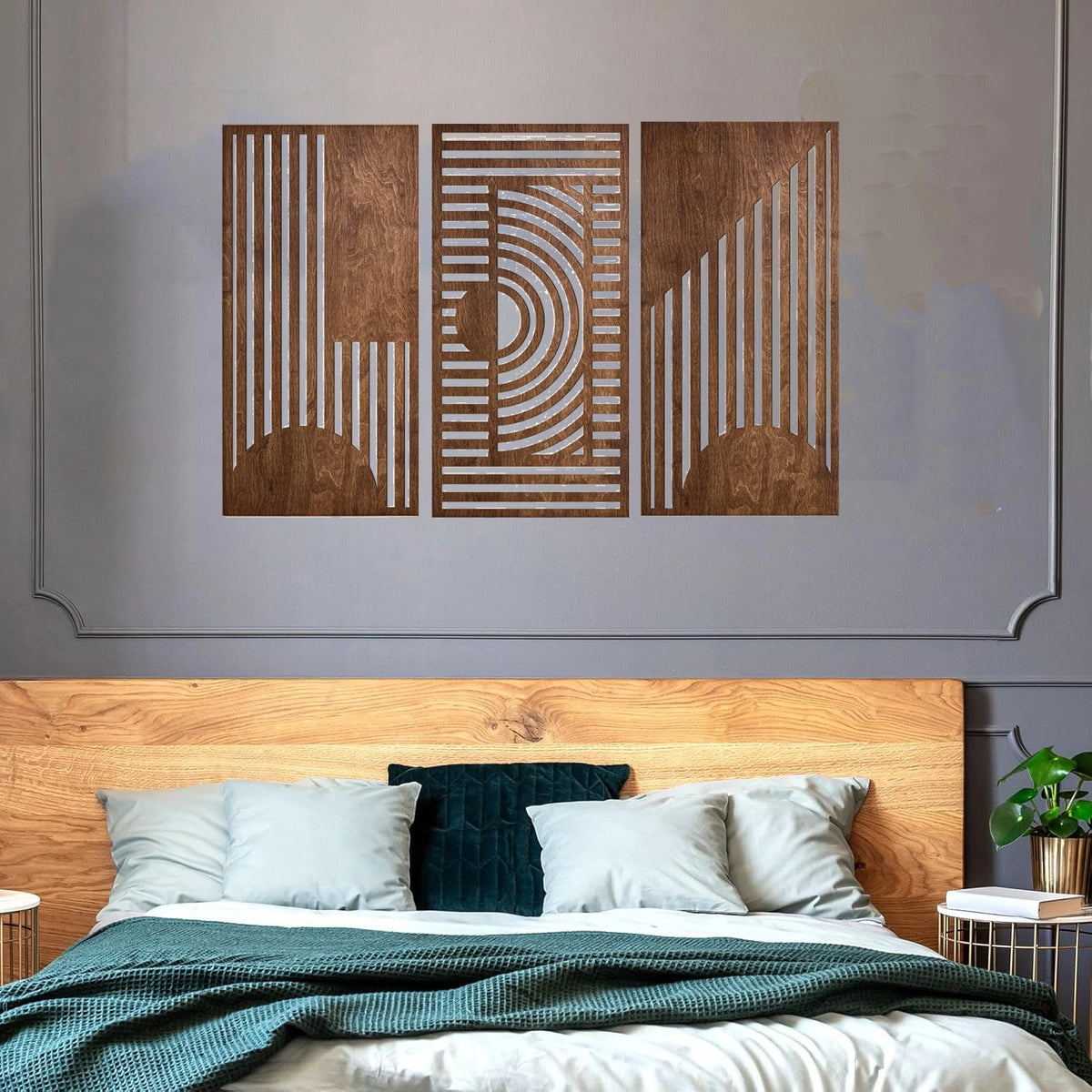 Arlo Abstract Wood Wall Art