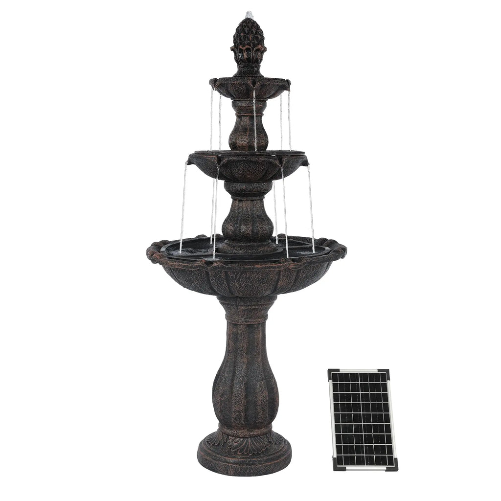 Celeste Solar Cascading Fountain