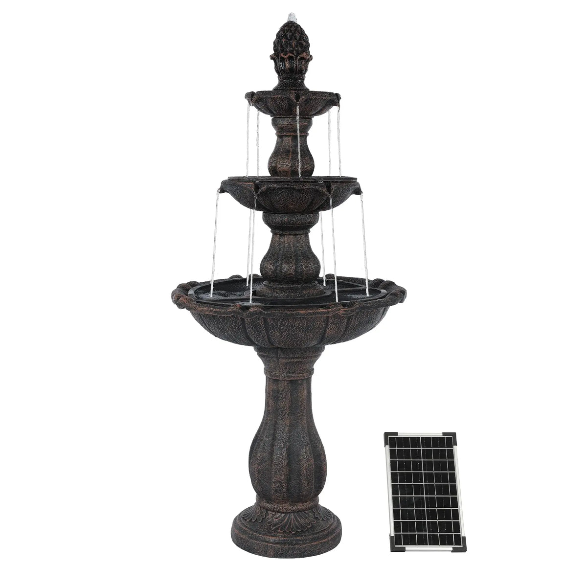 Celeste Solar Cascading Fountain