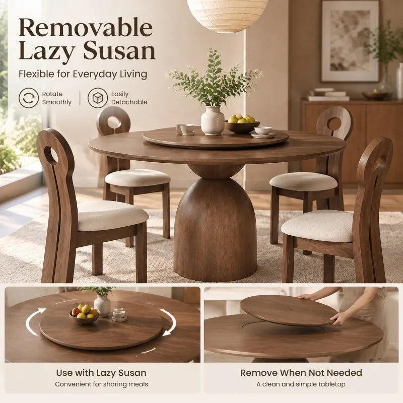 Renwick Round Ash Dining Table