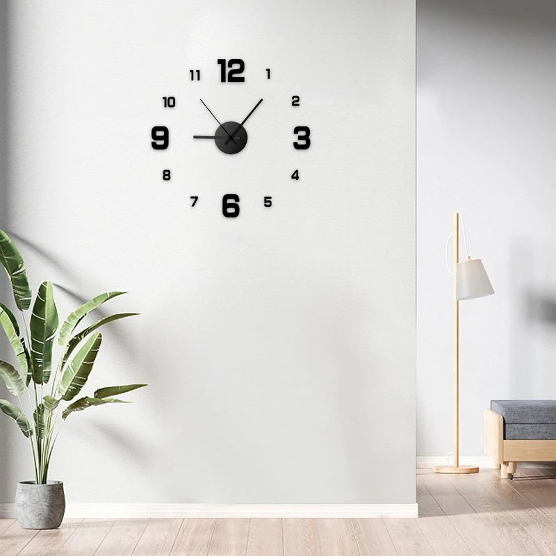 Vesper Frameless Wall Clock