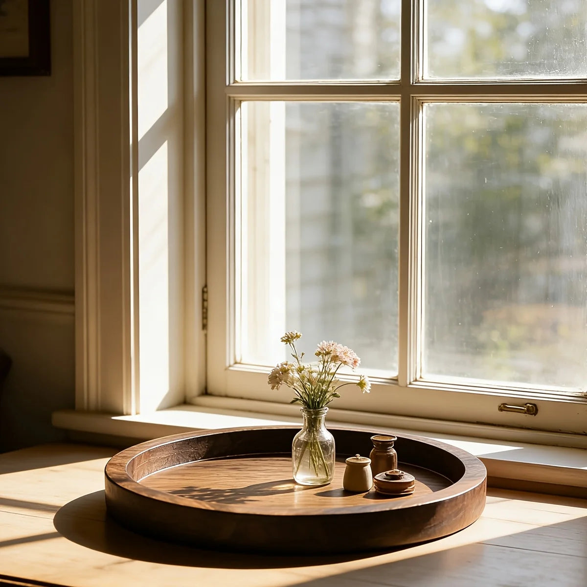 Hearthwood Rustic Wooden Display Tray