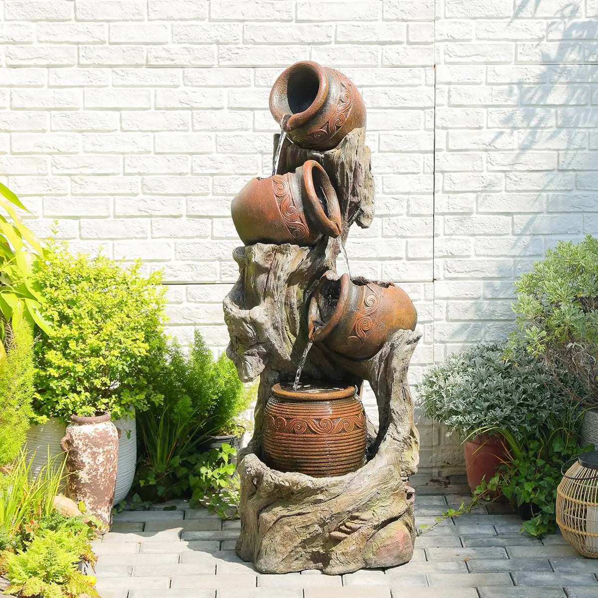 Aurelia Five-Tier Garden Fountain