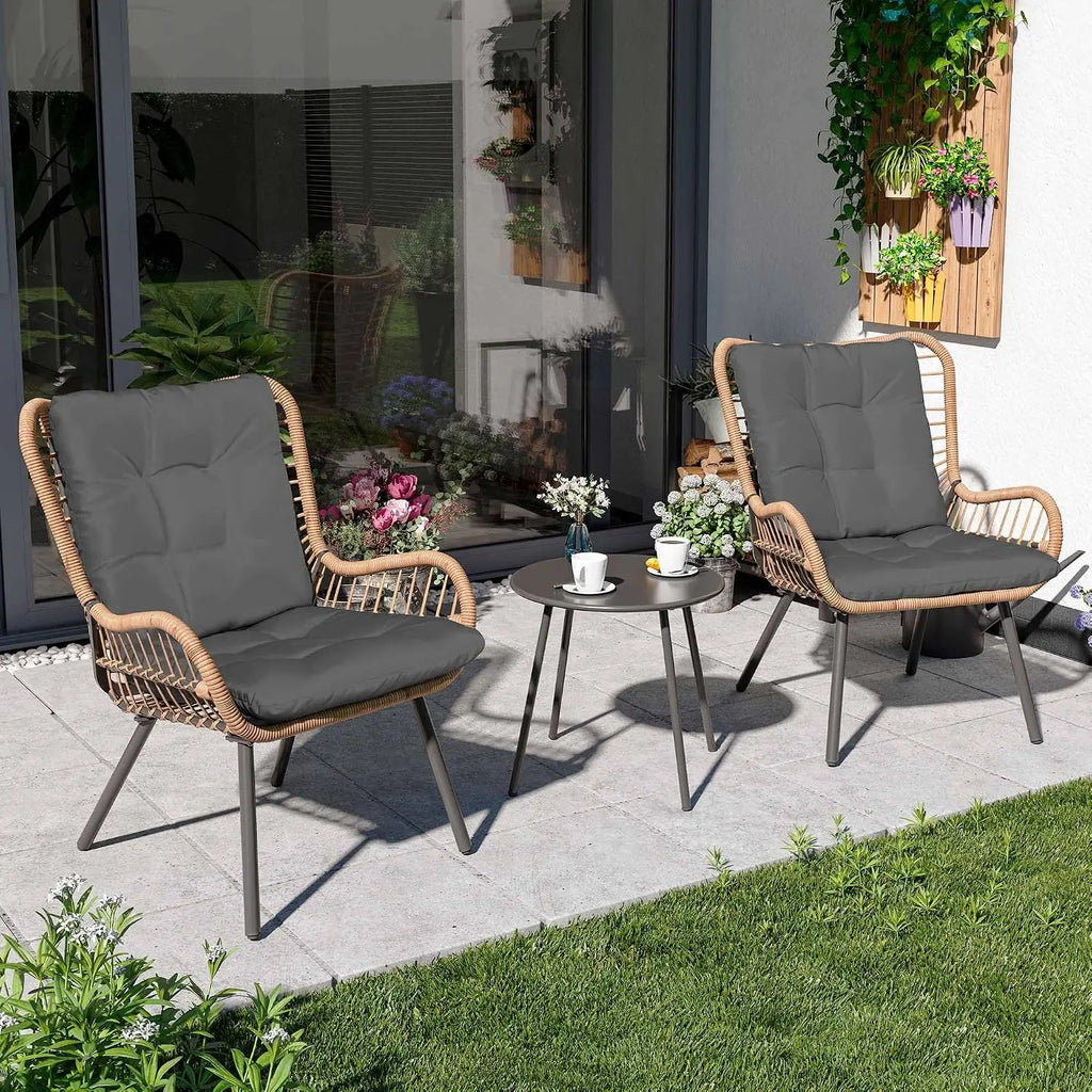 Calista 3-Piece Outdoor Bistro Set