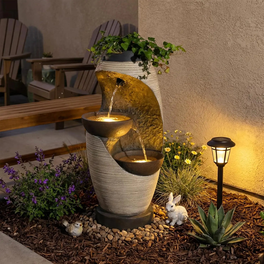Aurelia Five-Tier Garden Fountain