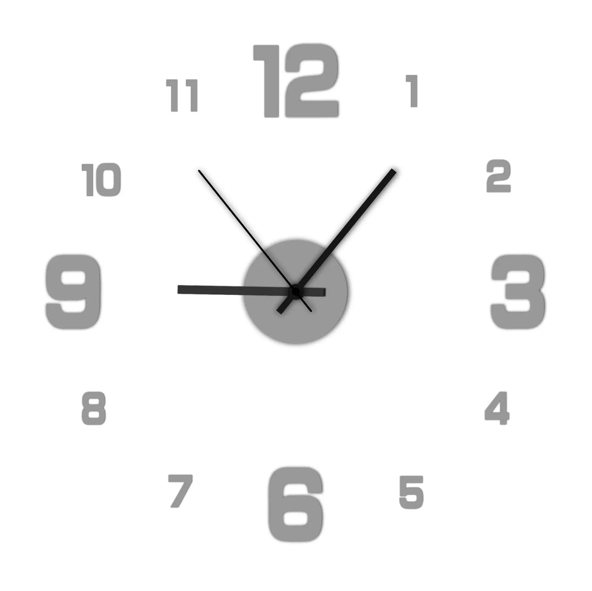 Vesper Frameless Wall Clock