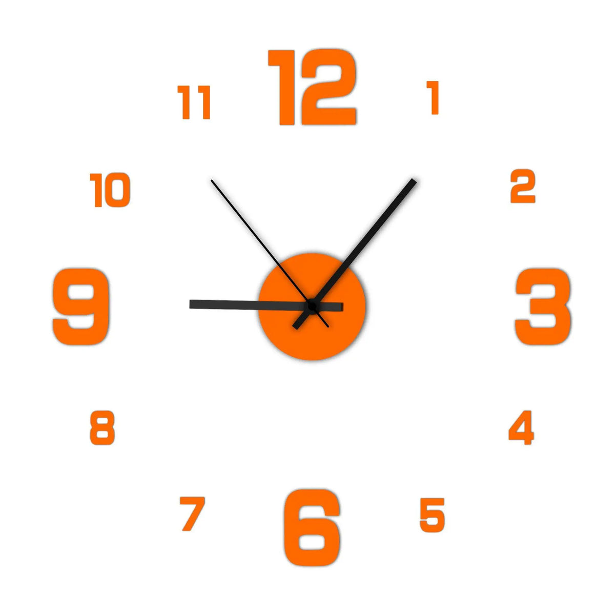 Vesper Frameless Wall Clock