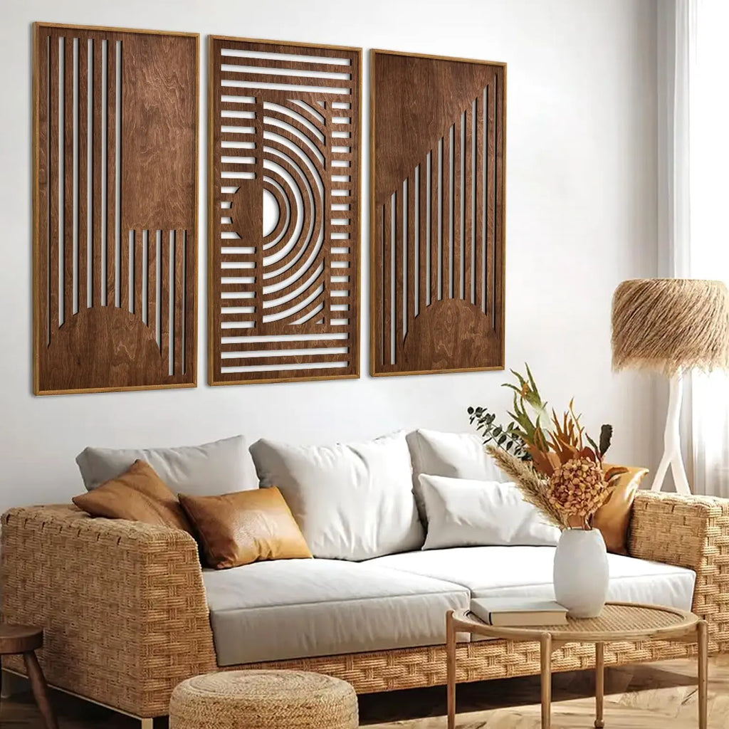 Arlo Abstract Wood Wall Art