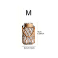 Elodie Handwoven Glass Vase