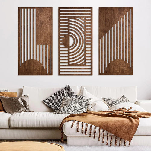 Arlo Abstract Wood Wall Art