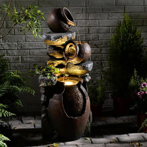 Aurelia Five-Tier Garden Fountain