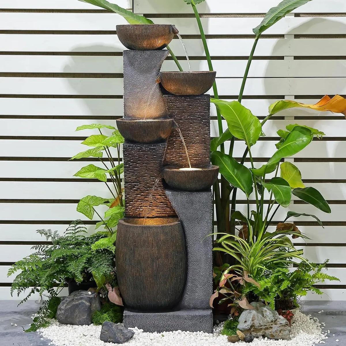 Aurelia Five-Tier Garden Fountain