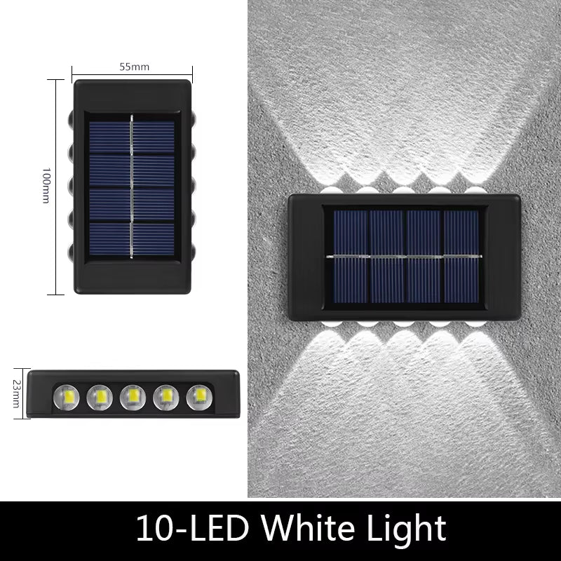 Elowen Solar Wall Light