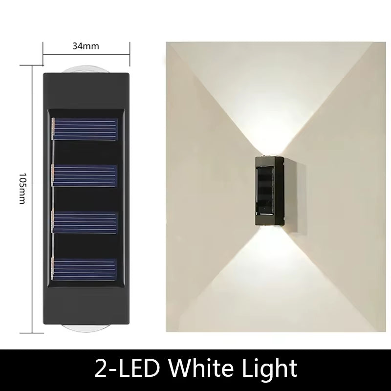 Elowen Solar Wall Light