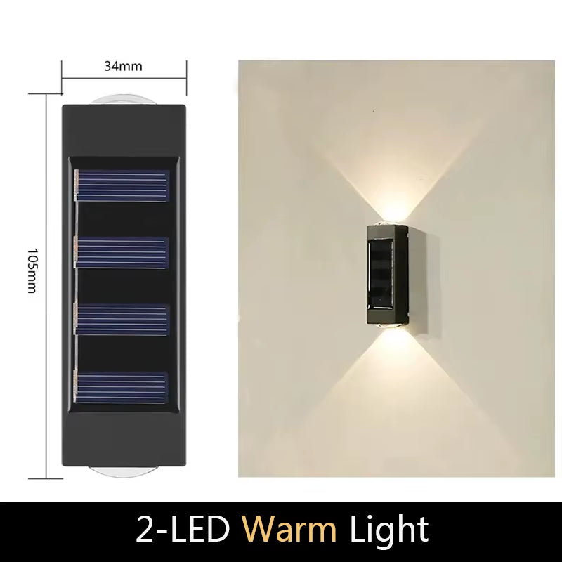 Elowen Solar Wall Light