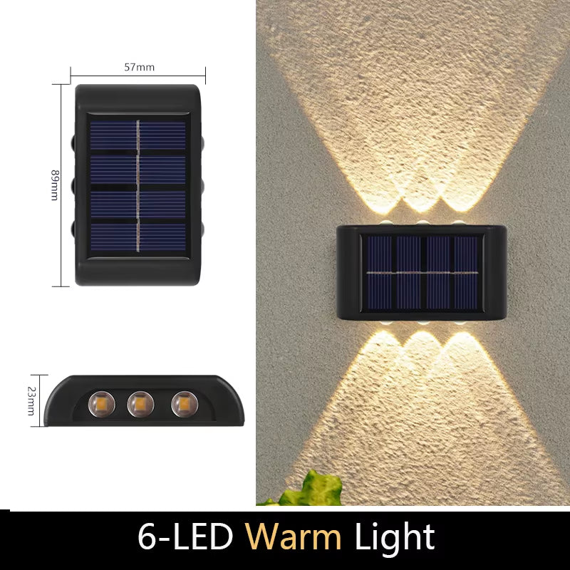Elowen Solar Wall Light