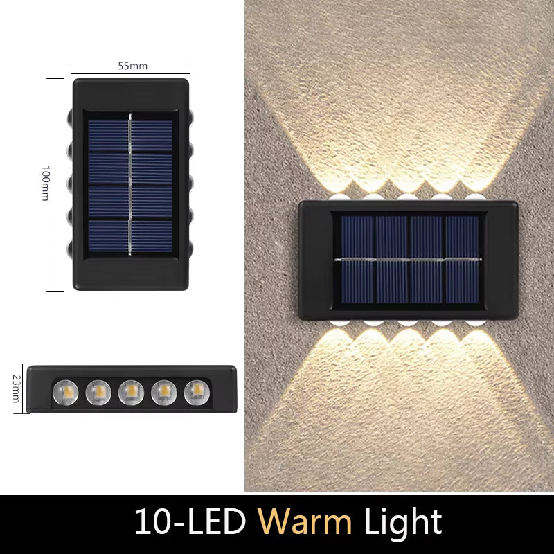 Elowen Solar Wall Light
