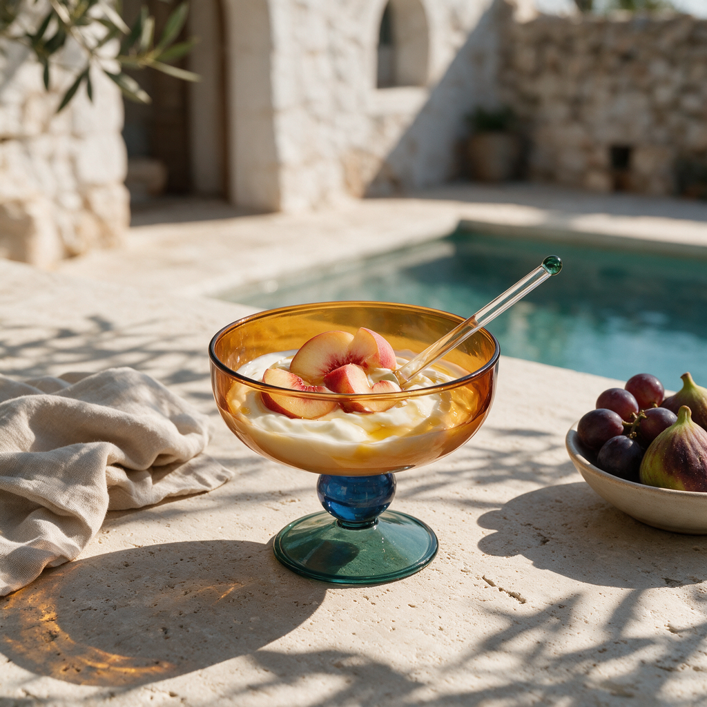Stromboli Dessert Glass