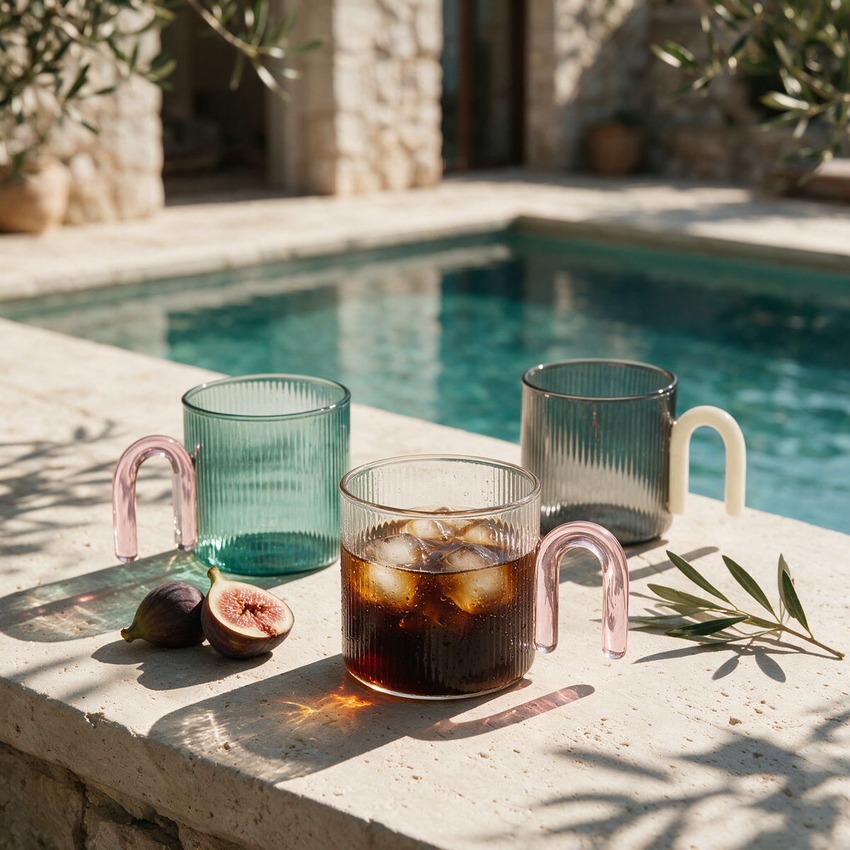 Faisanes Glass Mug